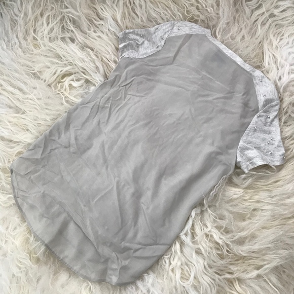 3.1 PHILLIP LIM Pearl Droplet Embellishment Tee - Picture 7 of 9